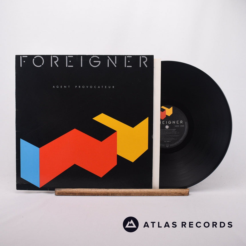Foreigner Agent Provocateur LP Vinyl Record - Front Cover & Record