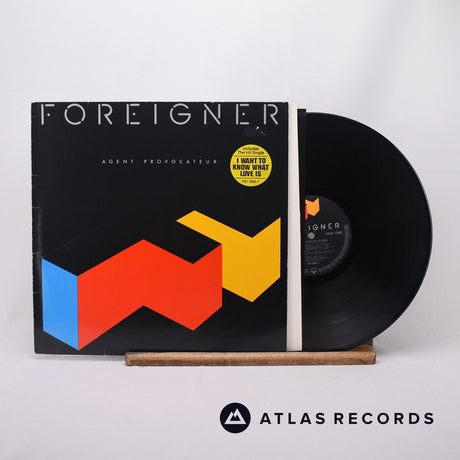 Foreigner Agent Provocateur LP Vinyl Record - Front Cover & Record