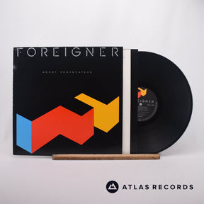 Foreigner Agent Provocateur LP Vinyl Record - Front Cover & Record