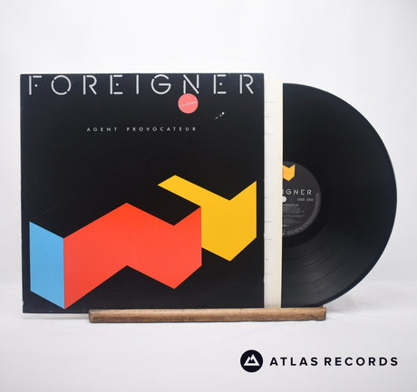 Foreigner Agent Provocateur LP Vinyl Record - Front Cover & Record