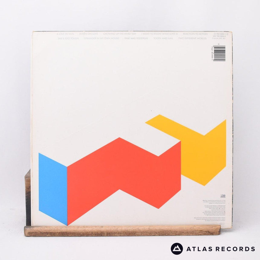 Foreigner - Agent Provocateur - Embossed Sleeve LP Vinyl Record - VG+/VG+