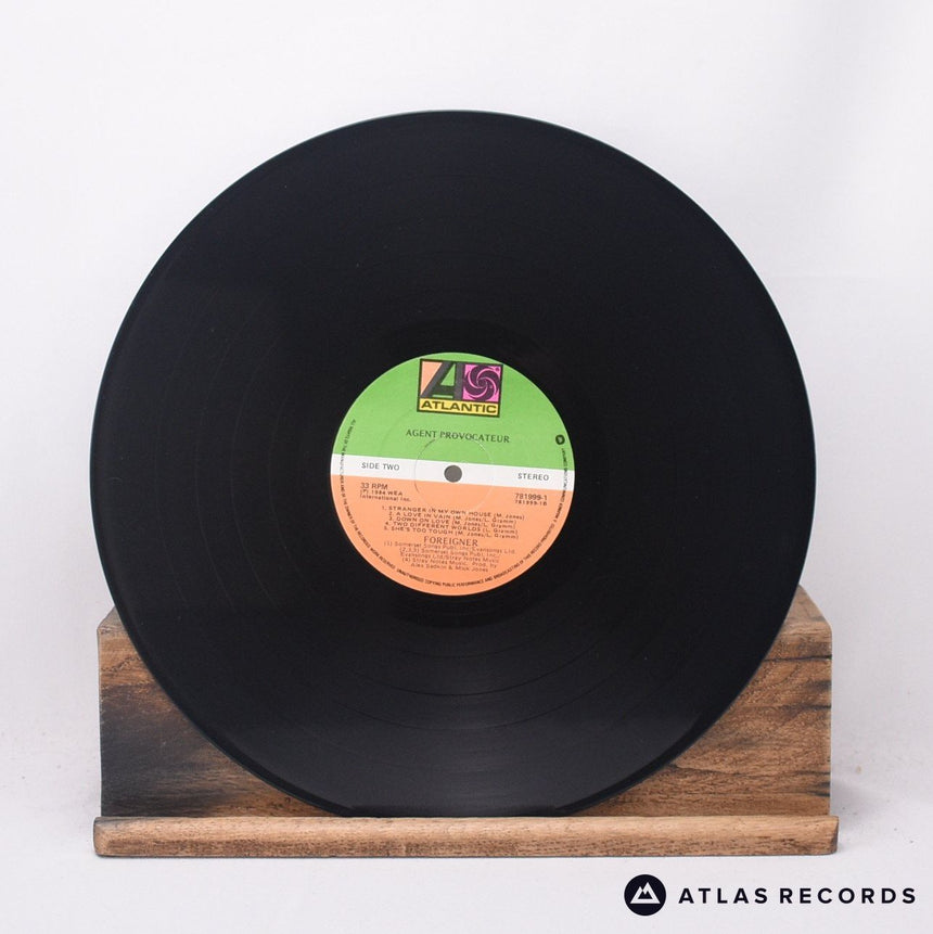 Foreigner - Agent Provocateur - Embossed Sleeve LP Vinyl Record - EX/EX