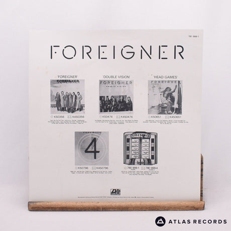 Foreigner - Agent Provocateur - Embossed Sleeve Insert LP Vinyl Record - EX/EX