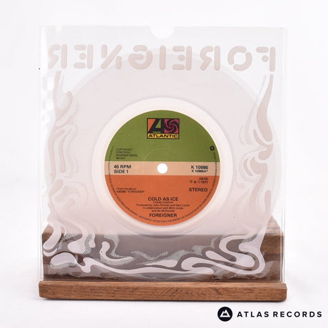 Foreigner - Cold As Ice - Clear 7" Vinyl Record - VG+/EX