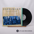 Foreigner Double Vision LP Vinyl Record - Front Cover & Record