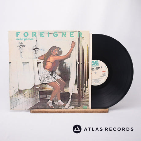Foreigner Head Games LP Vinyl Record - Front Cover & Record
