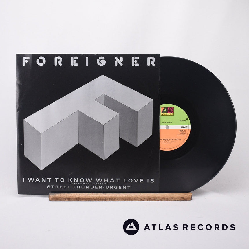 Foreigner I Want To Know What Love Is 12" Vinyl Record - Front Cover & Record