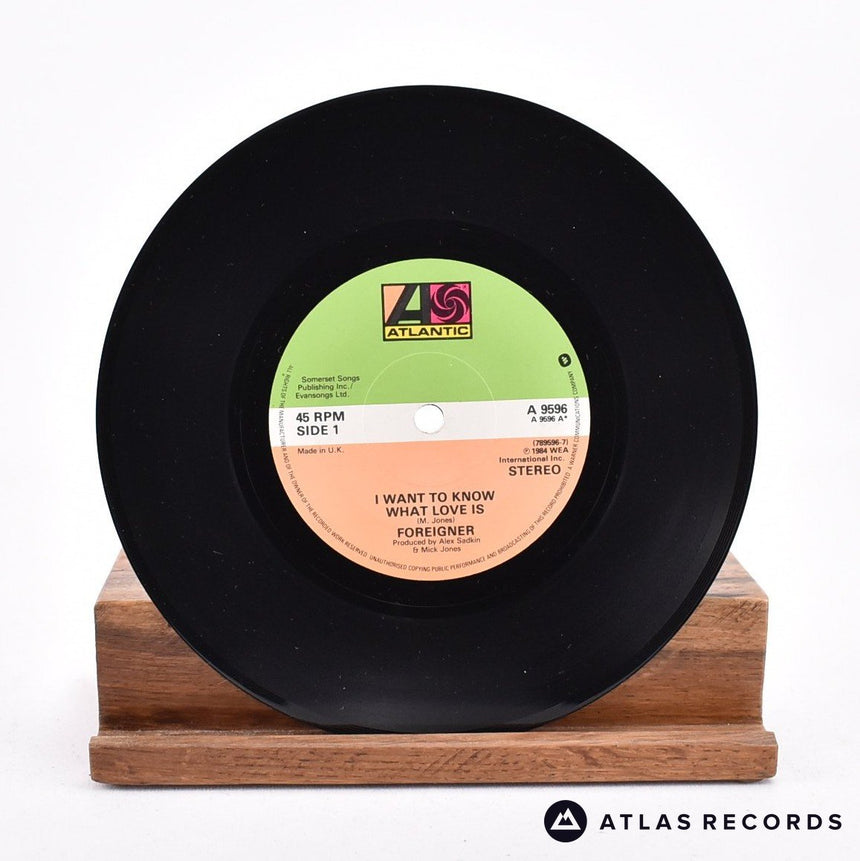 Foreigner - I Want To Know What Love Is - 7" Vinyl Record - VG+/VG+