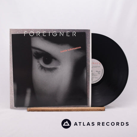 Foreigner Inside Information LP Vinyl Record - Front Cover & Record