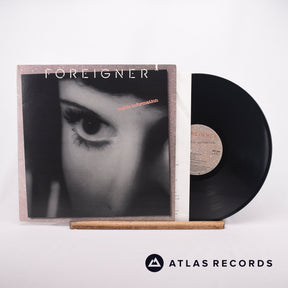 Foreigner Inside Information LP Vinyl Record - Front Cover & Record