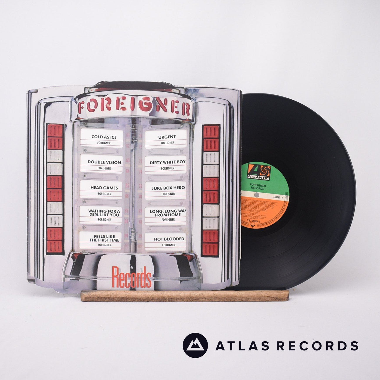 Foreigner Records LP Vinyl Record - Front Cover & Record