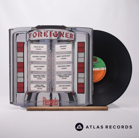 Foreigner Records LP Vinyl Record - Front Cover & Record