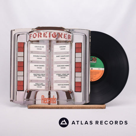 Foreigner Records LP Vinyl Record - Front Cover & Record