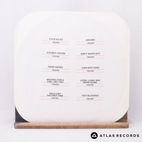 Foreigner - Records - Die-Cut Sleeve Gatefold LP Vinyl Record - EX/VG+