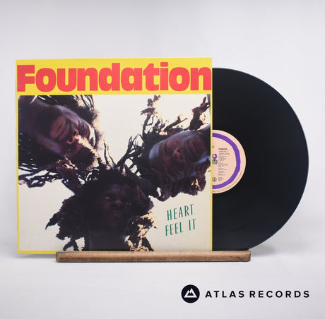 Foundation Heart Feel It LP Vinyl Record - Front Cover & Record