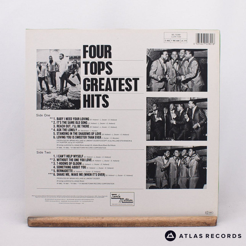 Four Tops - Greatest Hits - LP Vinyl Record - EX/EX