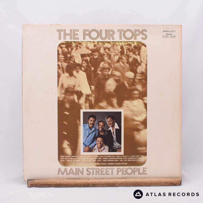 Four Tops - Main Street People - LP Vinyl Record - VG+/VG+