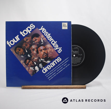 Four Tops Yesterday's Dreams LP Vinyl Record - Front Cover & Record