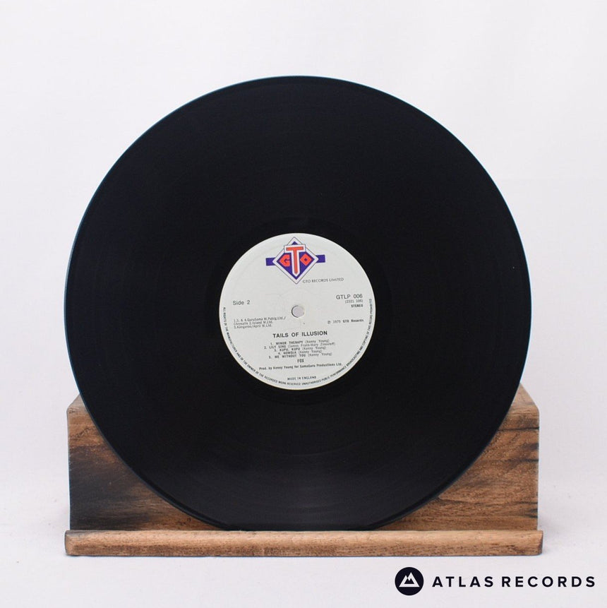 Fox - Tails Of Illusion - Textured Sleeve LP Vinyl Record - VG+/VG+