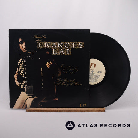 Francis Lai Plays Francis Lai - Themes From Love Story And A Man & A Woman LP Vinyl Record - Front Cover & Record