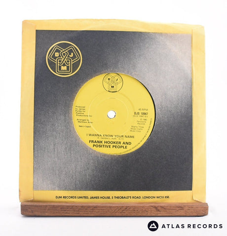 Frank Hooker & Positive People - This Feelin' - 7" Vinyl Record - VG+/EX