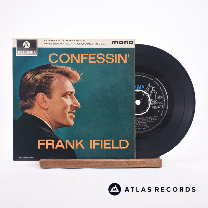 Frank Ifield Confessin' 7" Vinyl Record - Front Cover & Record