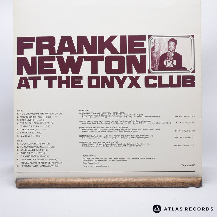 Frank Newton - At The Onyx Club - LP Vinyl Record - EX/EX