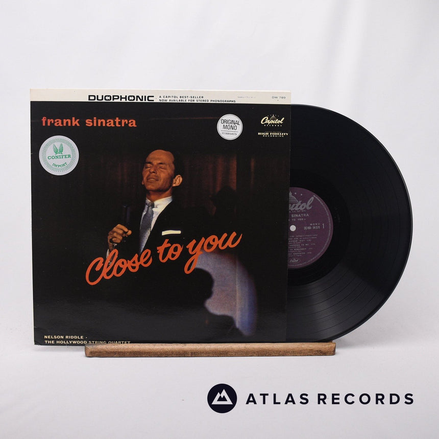 Frank Sinatra Close To You LP Vinyl Record - Front Cover & Record