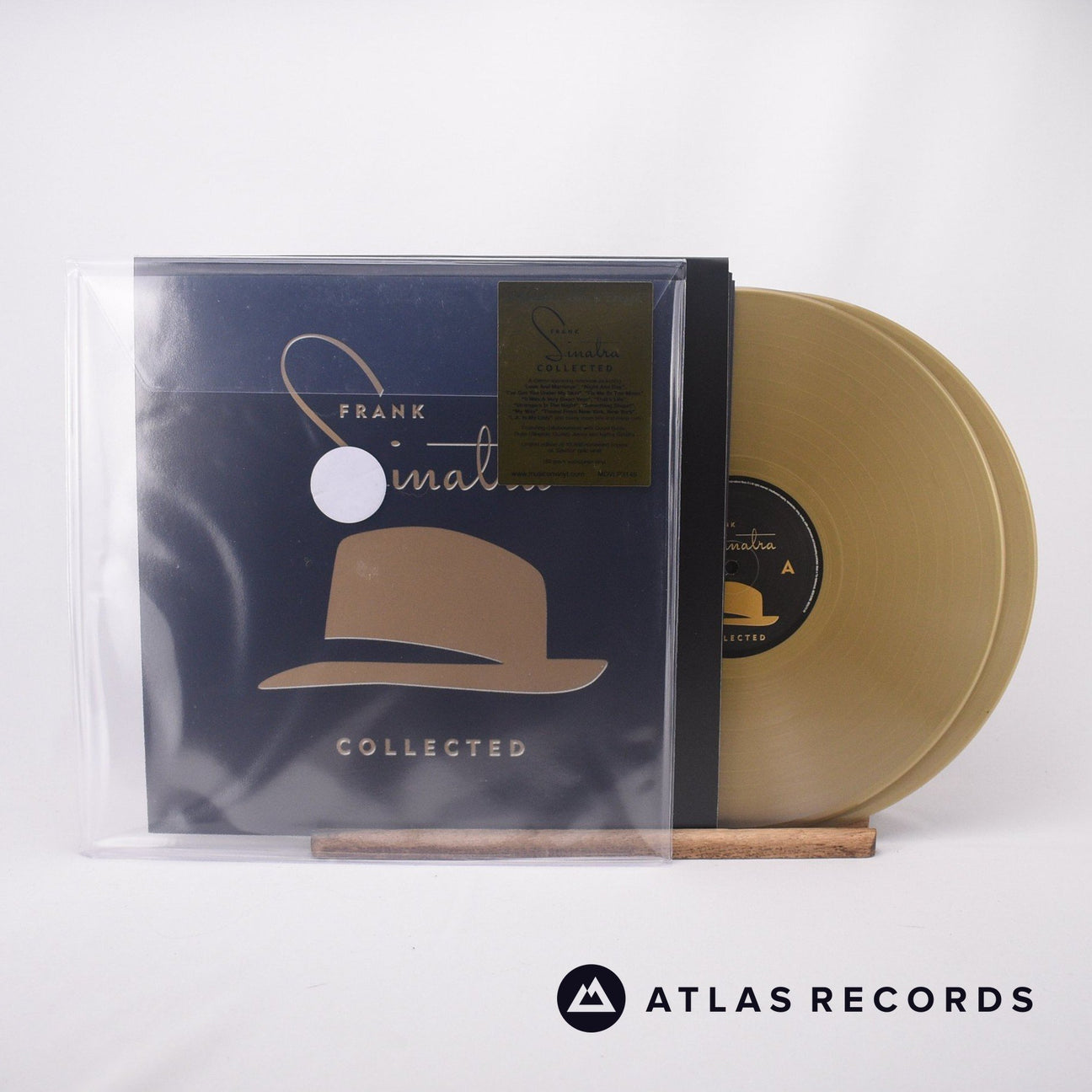 Frank Sinatra Collected 2 x LP Vinyl Record - Front Cover & Record