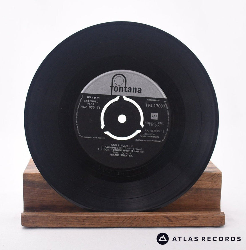 Frank Sinatra - Fools Rush In - 7" EP Vinyl Record - EX/EX