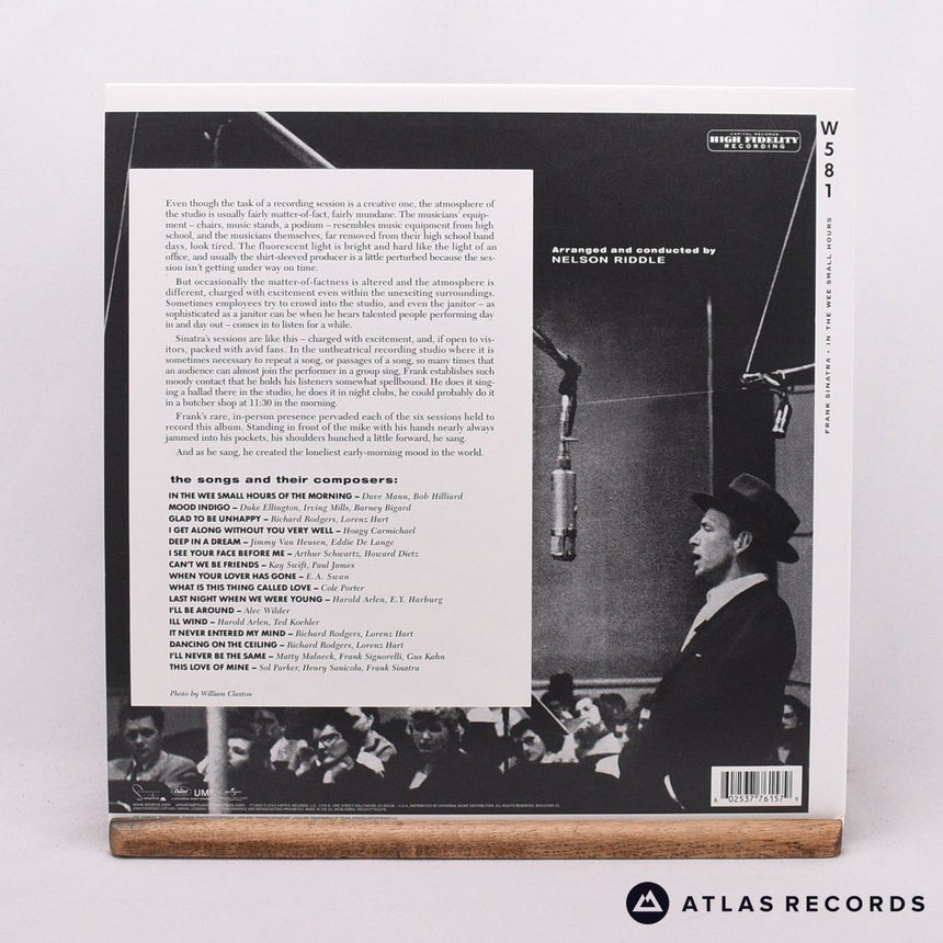 Frank Sinatra - In The Wee Small Hours - 180G Mono 1A 1B LP Vinyl Record - EX/NM