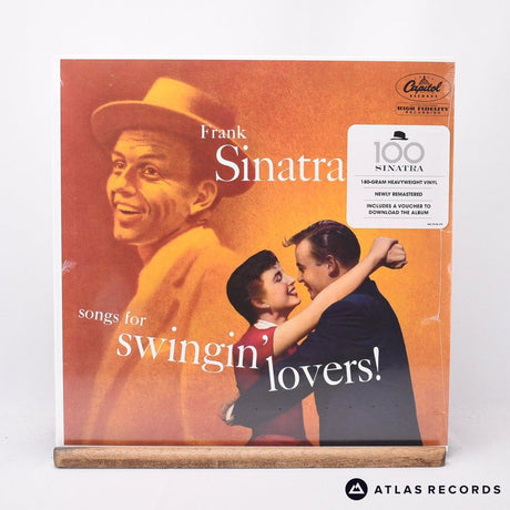 Frank Sinatra Songs For Swingin' Lovers! LP Vinyl Record - Front Cover & Record