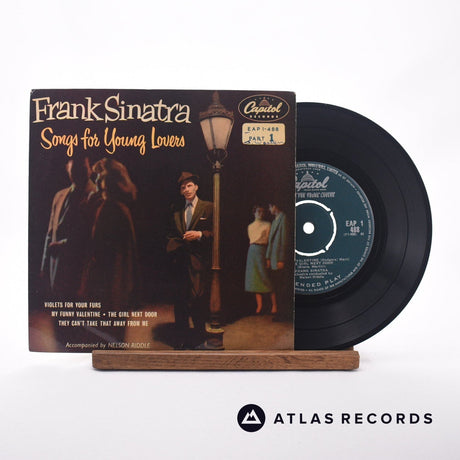 Frank Sinatra Songs For Young Lovers 7" Vinyl Record - Front Cover & Record