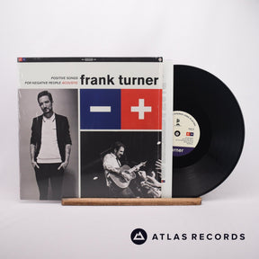 Frank Turner Positive Songs For Negative People LP Vinyl Record - Front Cover & Record