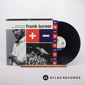 Frank Turner Positive Songs For Negative People LP Vinyl Record - Front Cover & Record