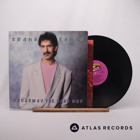 Frank Zappa Broadway The Hard Way LP Vinyl Record - Front Cover & Record