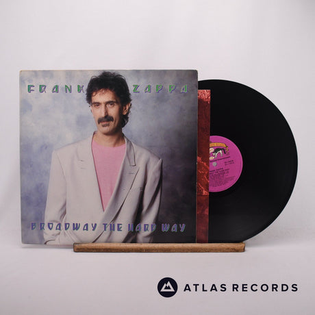 Frank Zappa Broadway The Hard Way LP Vinyl Record - Front Cover & Record