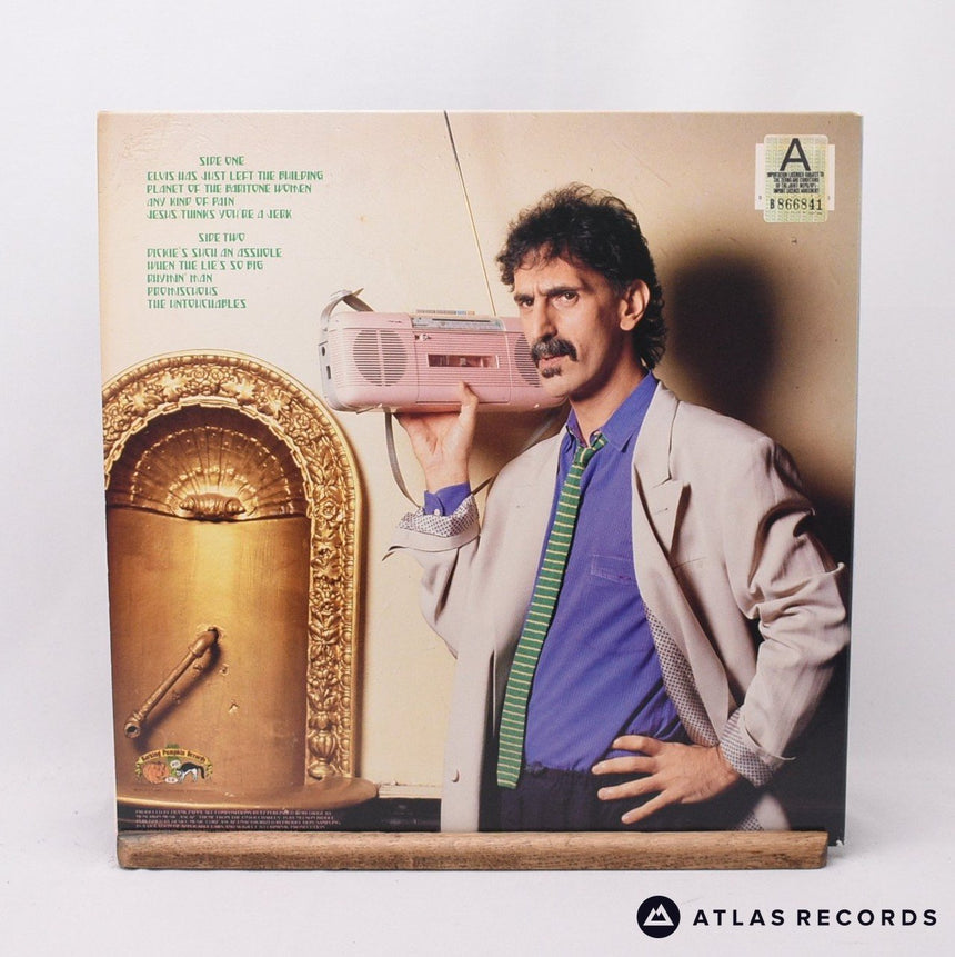 Frank Zappa - Broadway The Hard Way - Insert A2 B-3 LP Vinyl Record - EX/EX