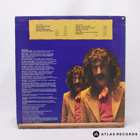 Frank Zappa - Chunga's Revenge - LP Vinyl Record - VG/VG+