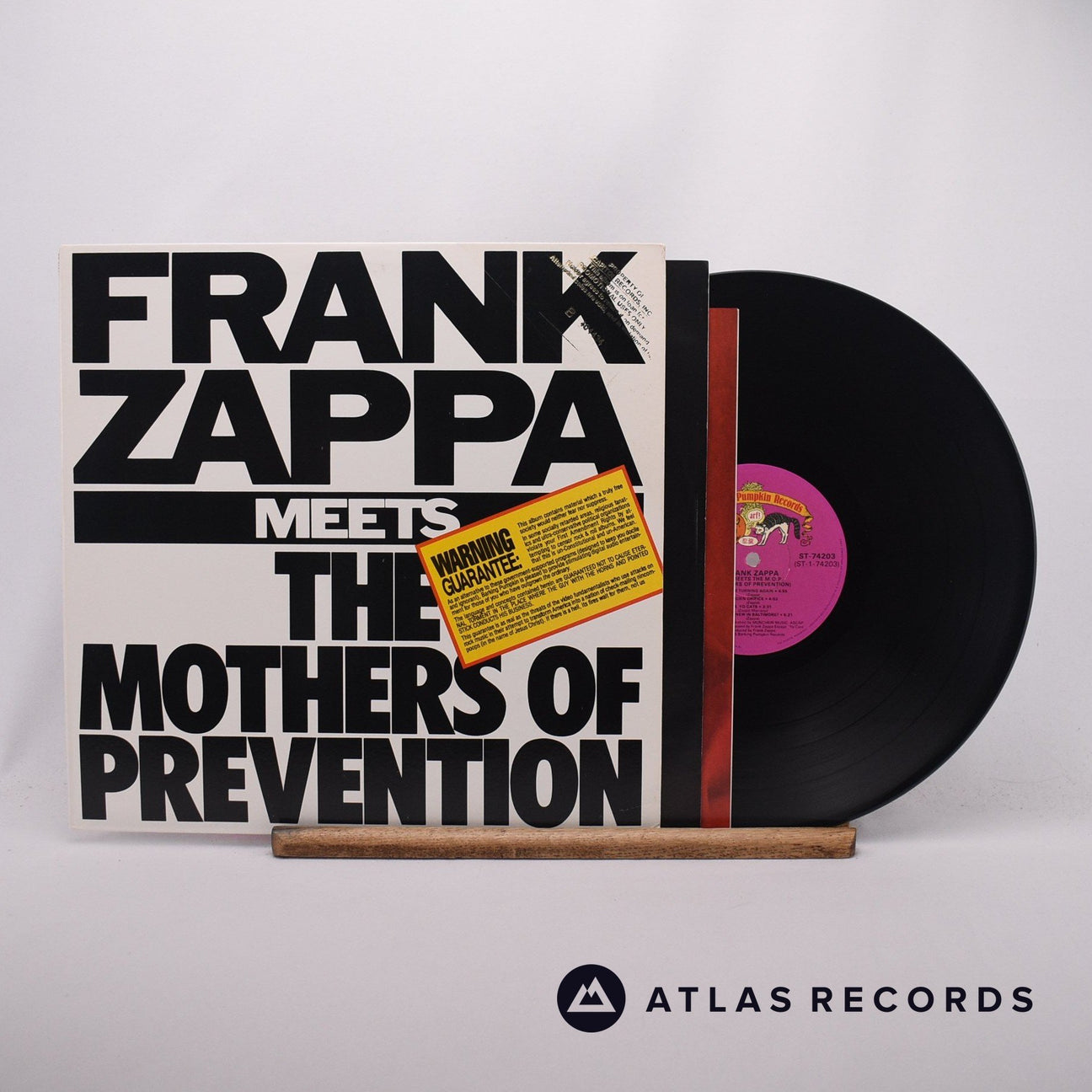 Frank Zappa Frank Zappa Meets The Mothers Of Prevention LP Vinyl Record - Front Cover & Record