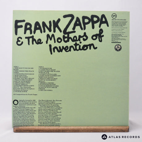 Frank Zappa - Frank Zappa & The Mothers Of Invention - LP Vinyl Record - EX/EX