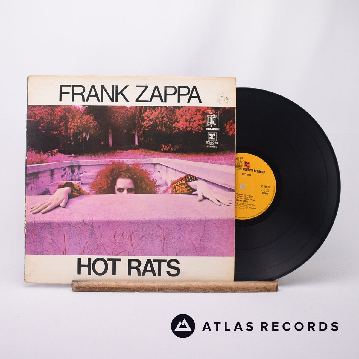 Frank Zappa Hot Rats LP Vinyl Record VG+/VG+ – Atlas Records