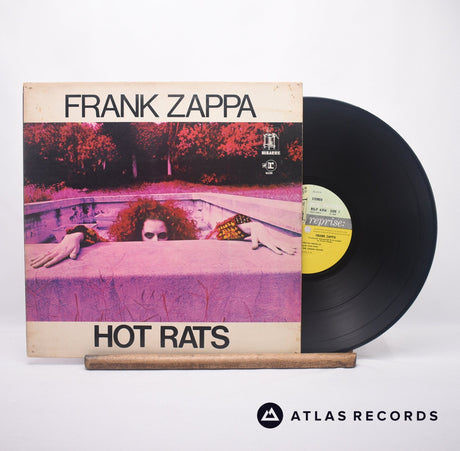 Frank Zappa Hot Rats LP Vinyl Record - Front Cover & Record
