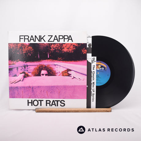 Frank Zappa Hot Rats LP Vinyl Record - Front Cover & Record