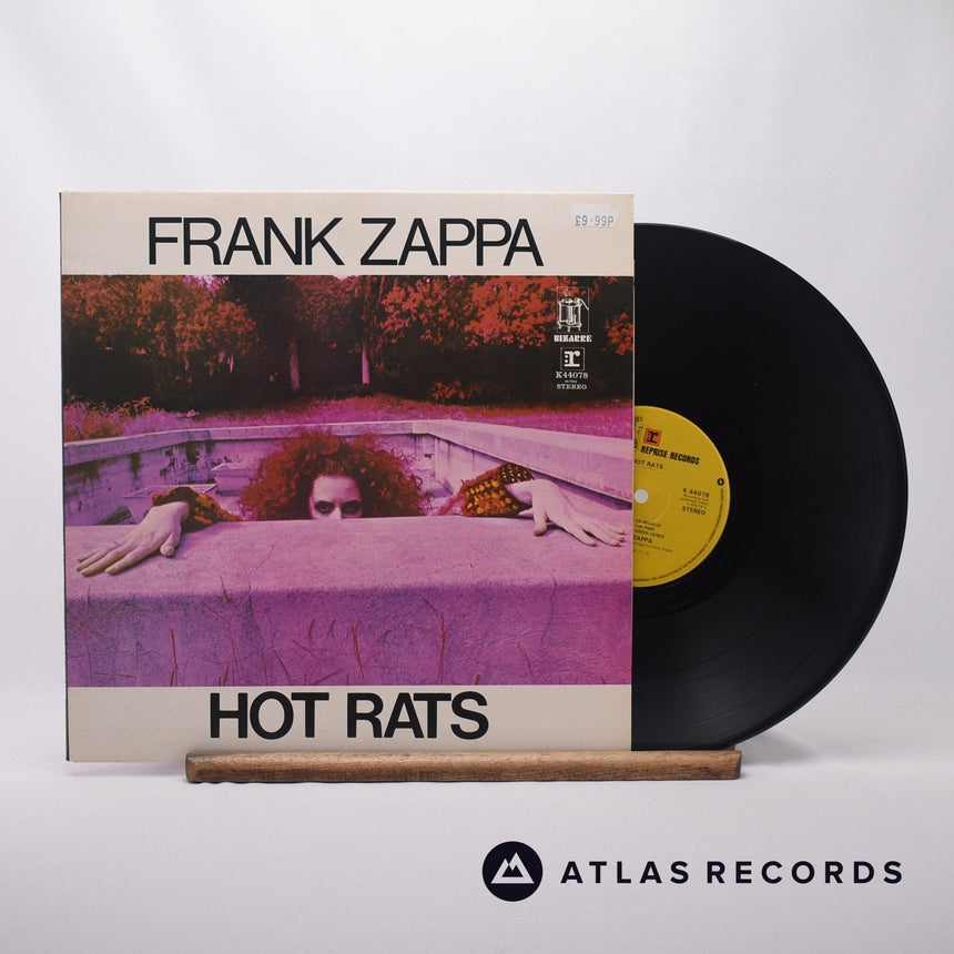 Frank Zappa Hot Rats LP Vinyl Record - Front Cover & Record