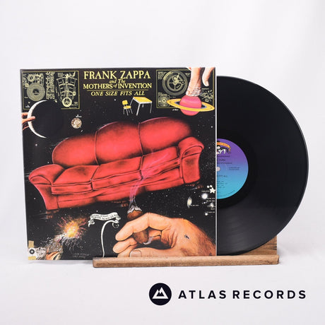 Frank Zappa One Size Fits All LP Vinyl Record - Front Cover & Record