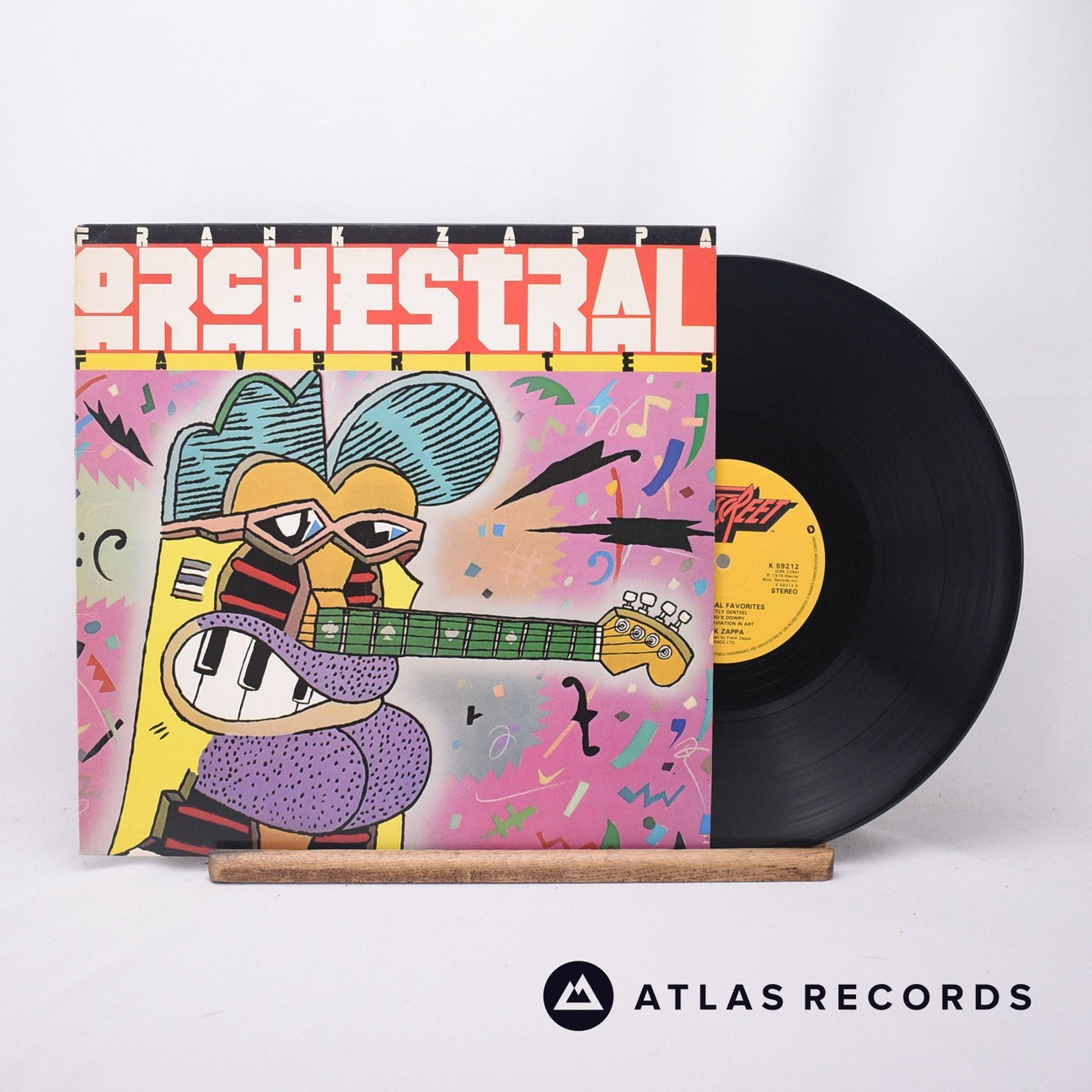 Frank Zappa Orchestral Favorites LP Vinyl Record - Front Cover & Record