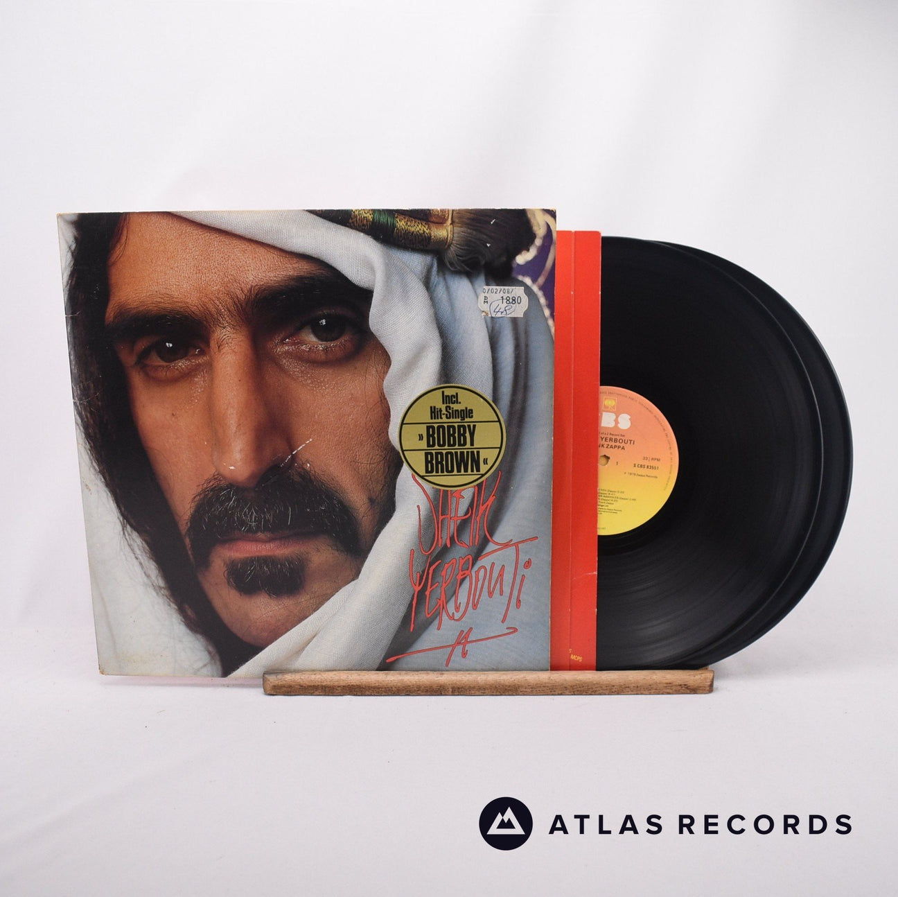 Frank Zappa Sheik Yerbouti 2 x LP Vinyl Record - Front Cover & Record