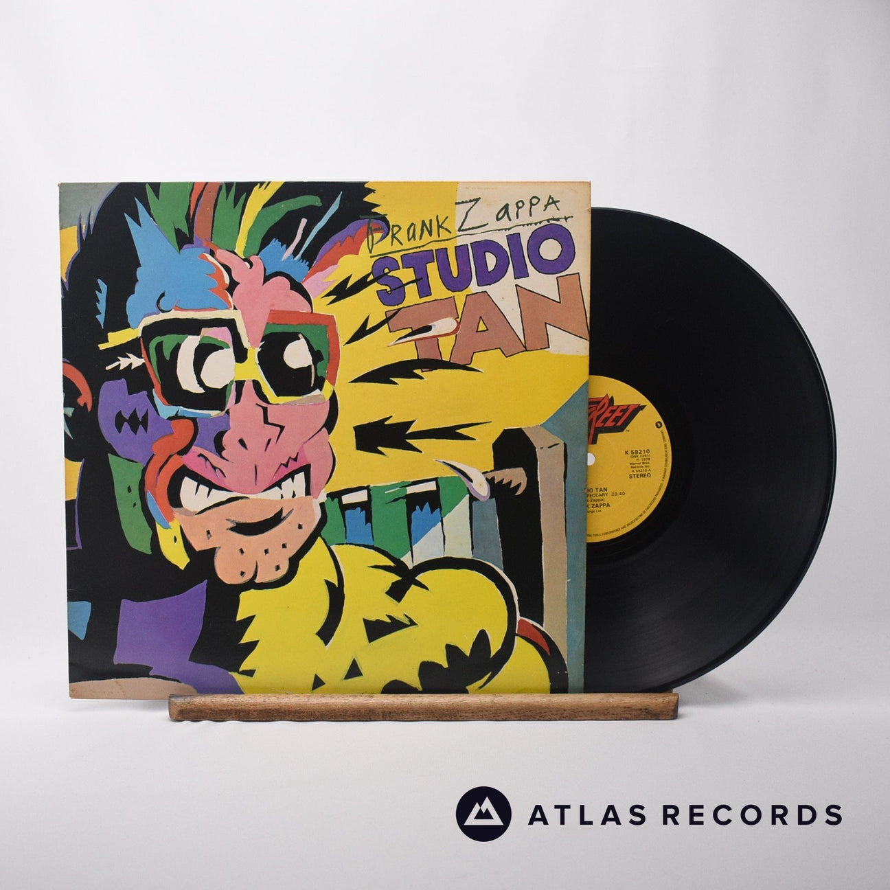 Frank Zappa Studio Tan LP Vinyl Record - Front Cover & Record