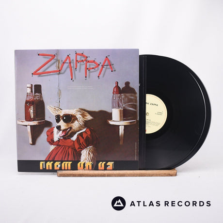 Frank Zappa Them Or Us 2 x LP Vinyl Record - Front Cover & Record